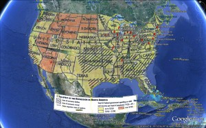 Economic Downturn During the Great Depression and Usonian House Locations